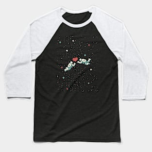 Astronaut Floating in Space by Tobe Fonseca Baseball T-Shirt